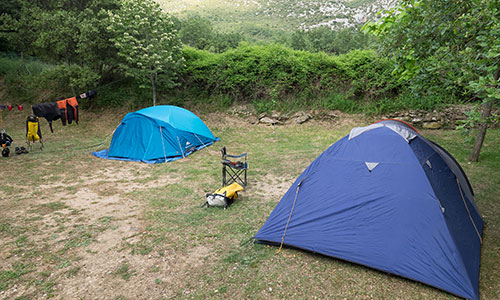 Free camping area Rodellar Mascun